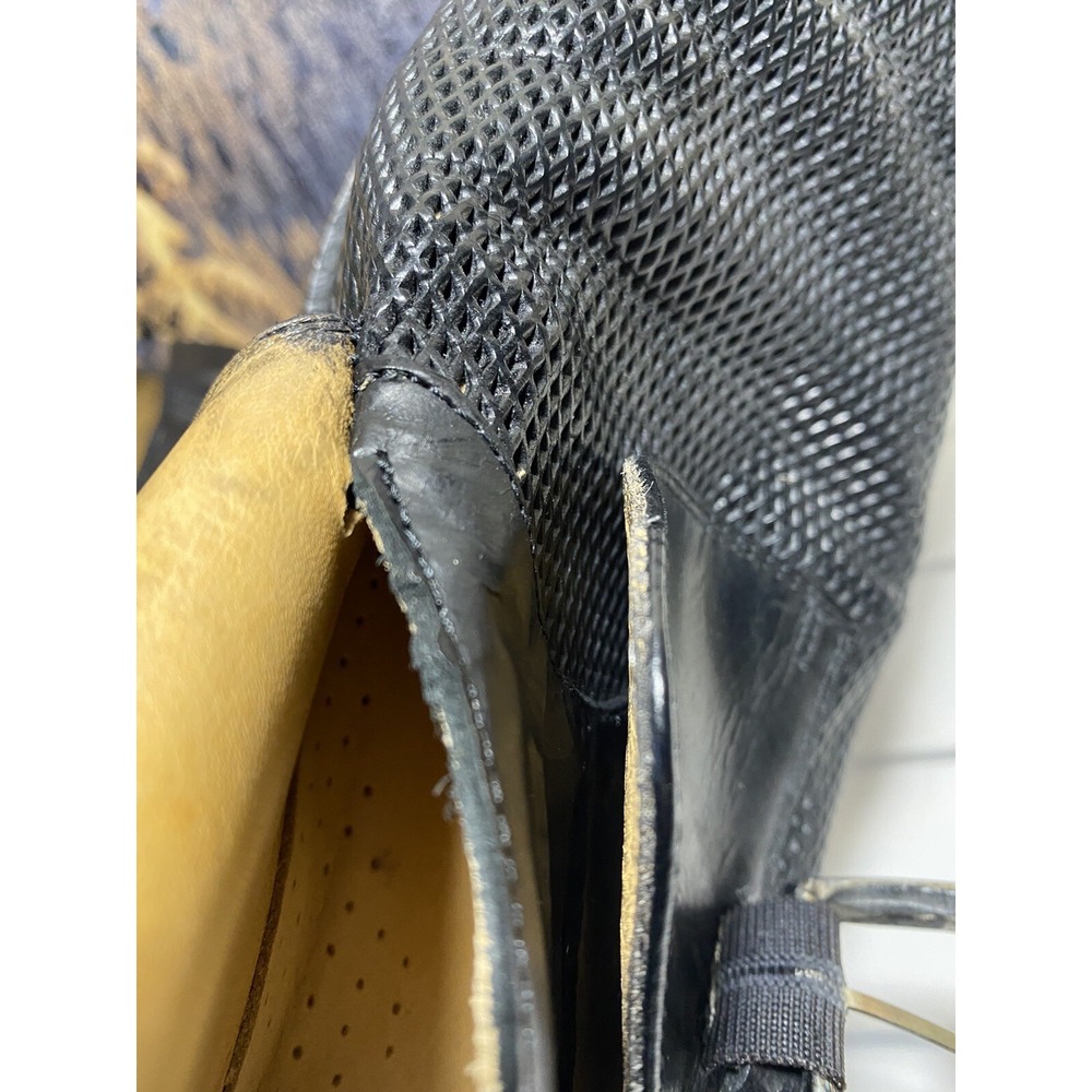 Paul Fredrick Monk Strap Mens Dress Shoes Sz 10.5 M Black Leather  Made In Italy - Picture 15 of 16